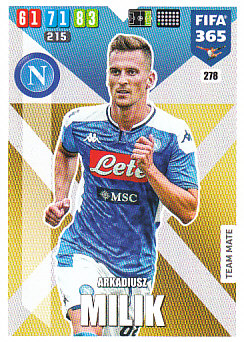 Arkadiusz Milik SSC Napoli 2020 FIFA 365 #278